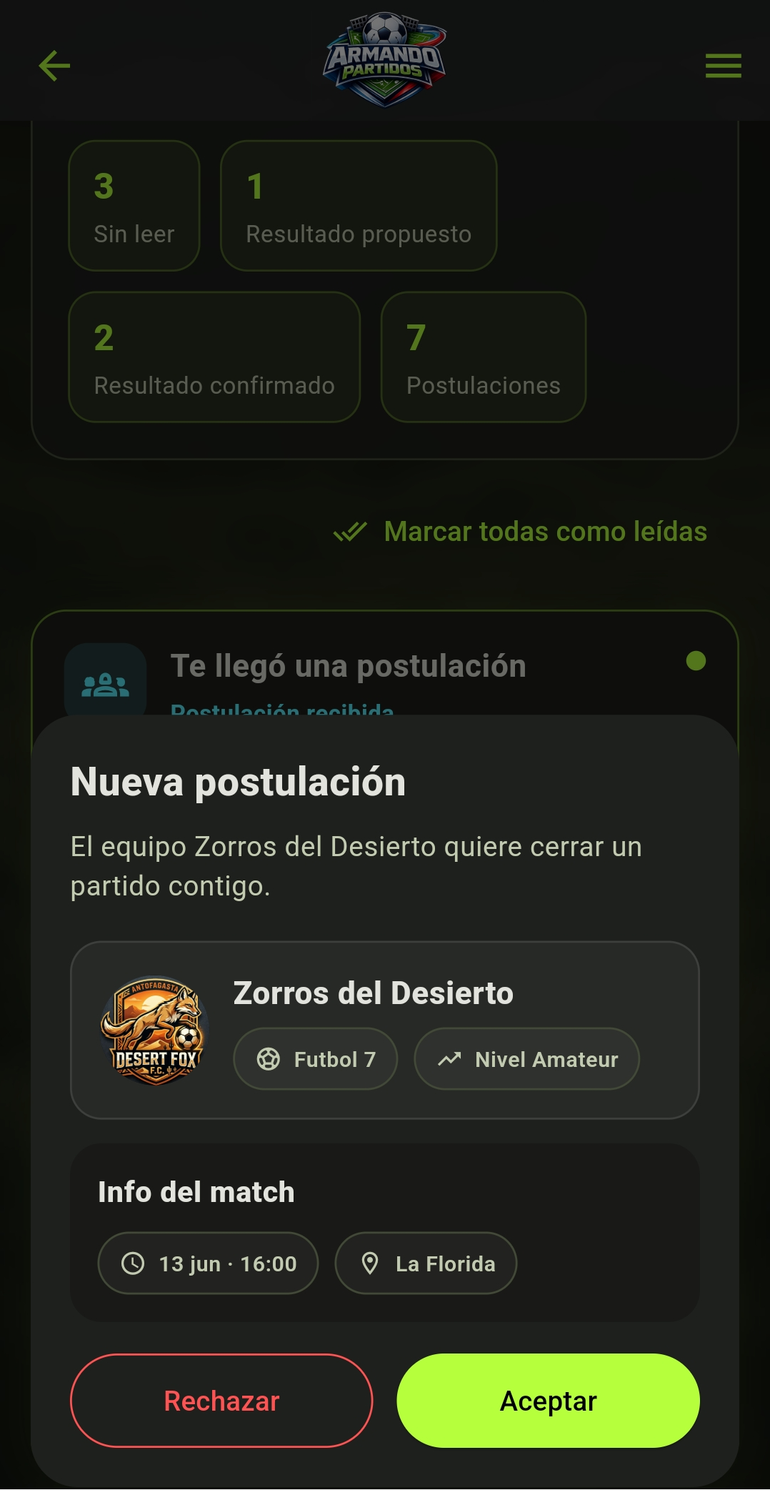 Buscar Rival